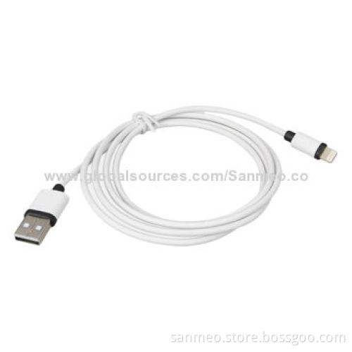 MFI-certified USB Cable, 1.2m, Charge/Sync Apple Devices, with Lighting Connector to Your Laptops